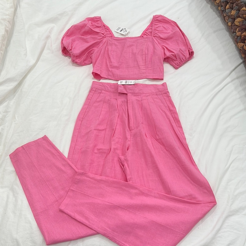 Pink matching set
